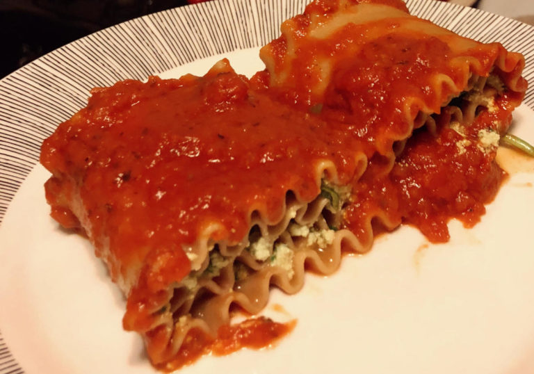 Lasagna Roll Ups with Vegan Ricotta - Farm Animal Refuge