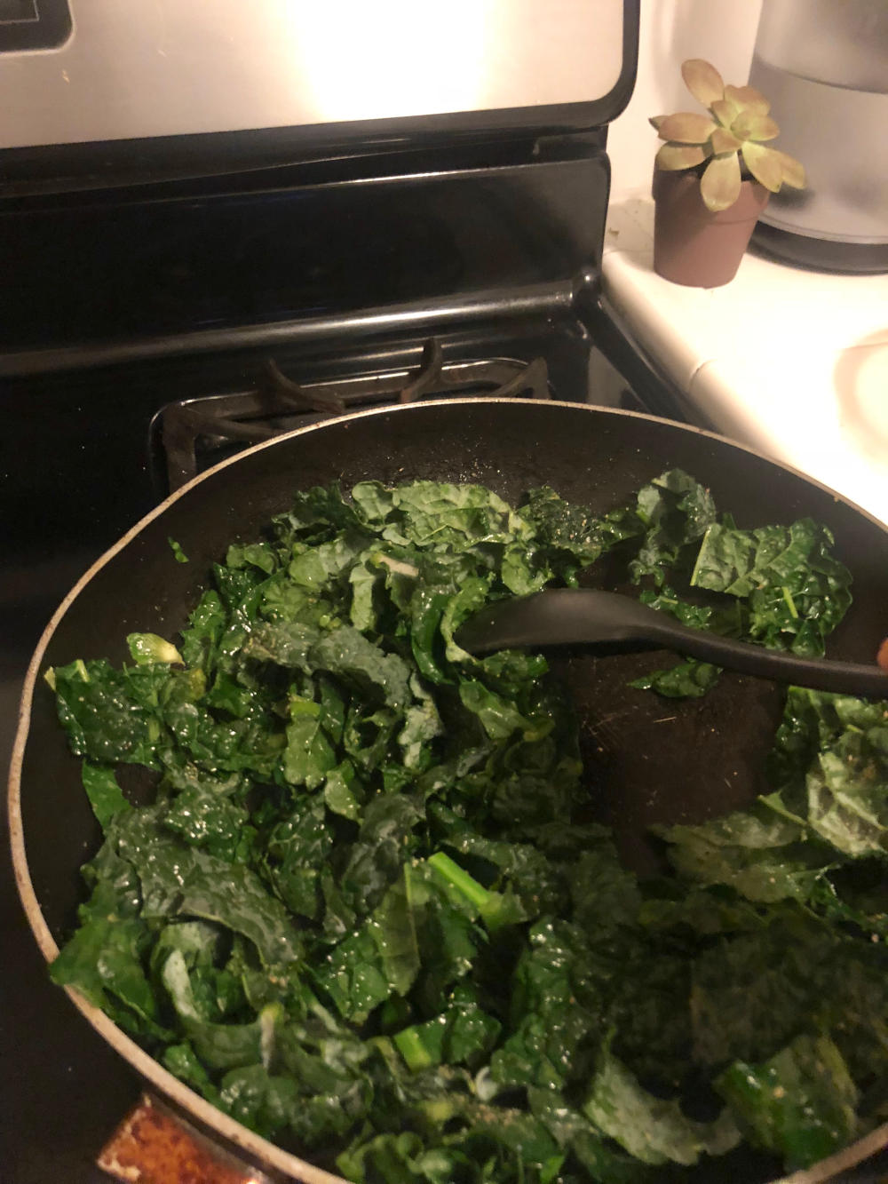 Step 2 for Sweet Potato Brussel Sprout Bowls