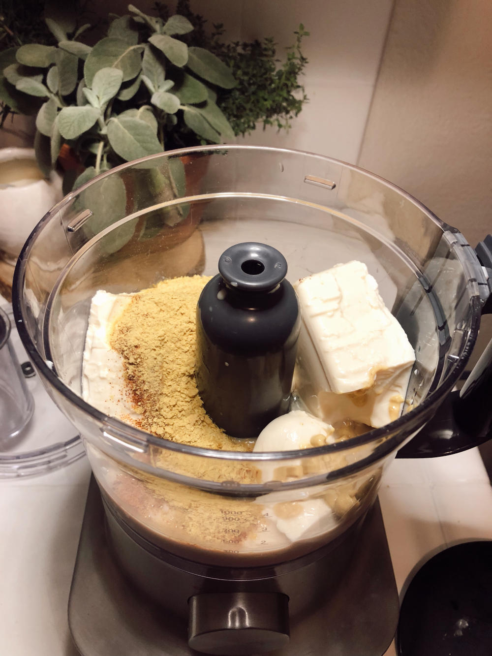 Step 1 for Vegan Alfredo Gnocchi