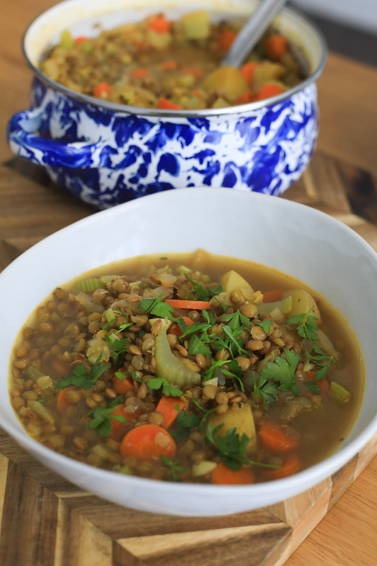 Step 5 for One-Pot Lentil Soup