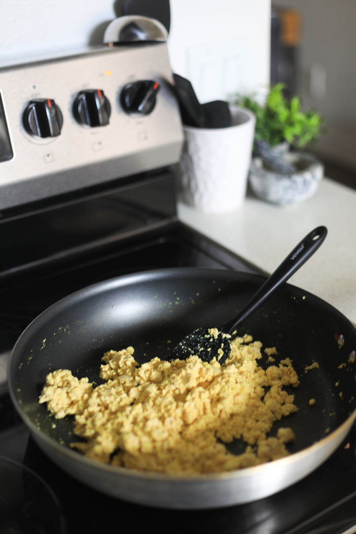 Step 3 for Tofu Scramble