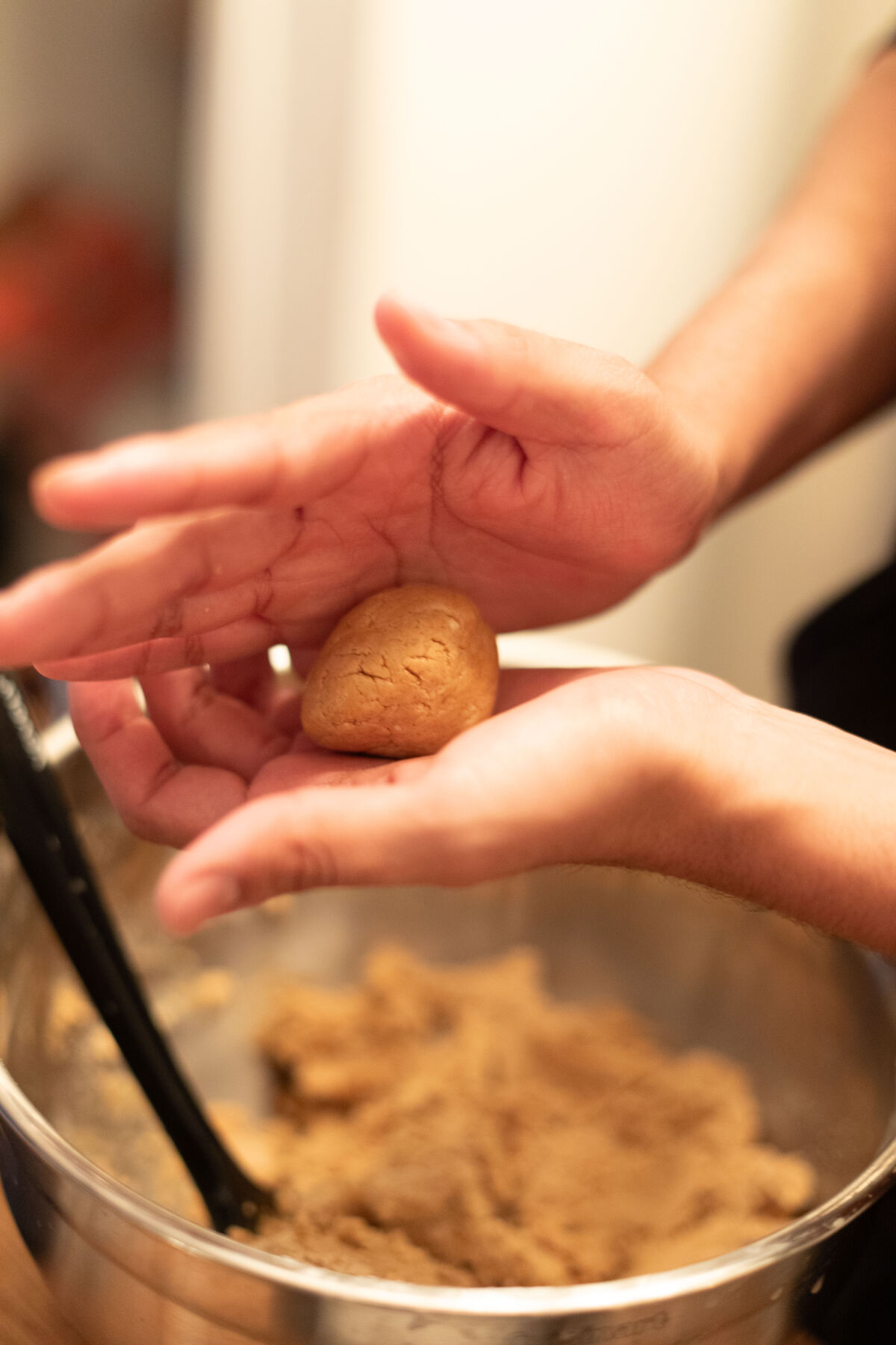 Step 4A for Ginger Molasses Cookies