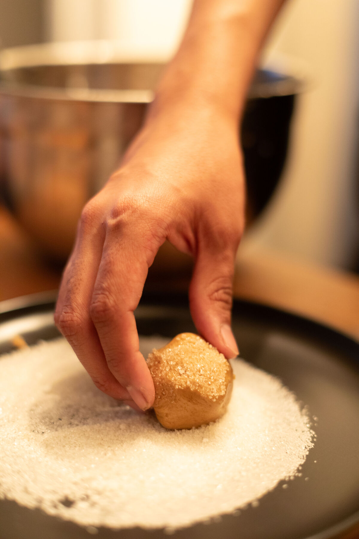 Step 4B for Ginger Molasses Cookies