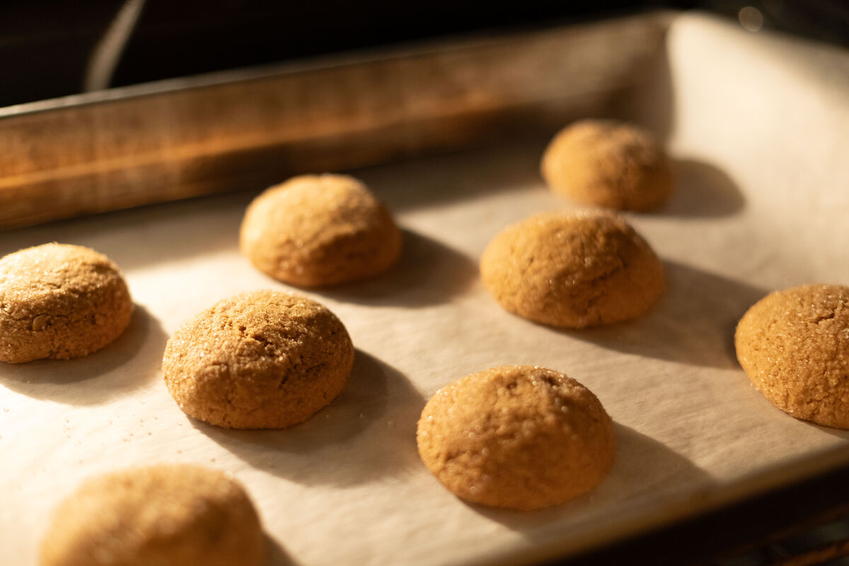 Step 4A for Ginger Molasses Cookies