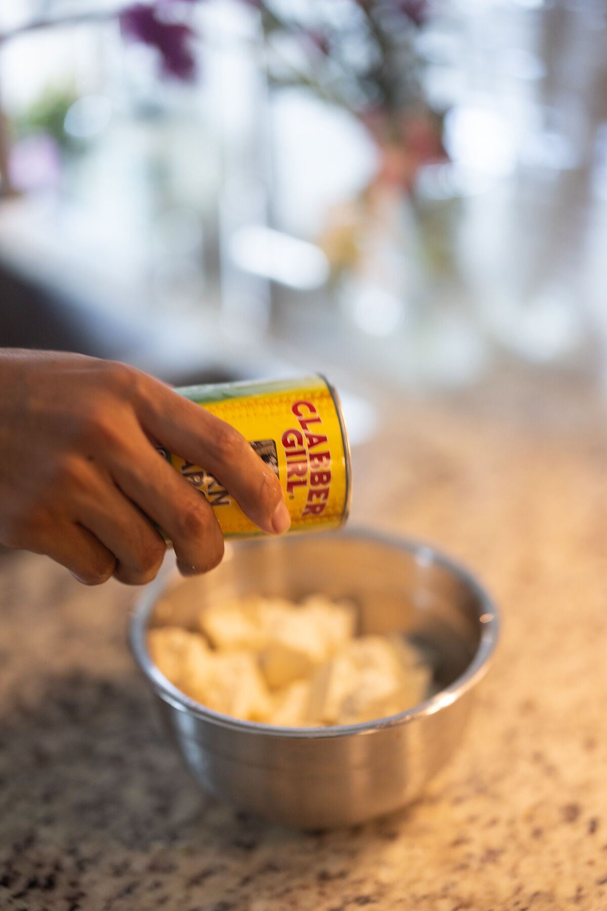 Step 1B for Orange Tofu Recipe