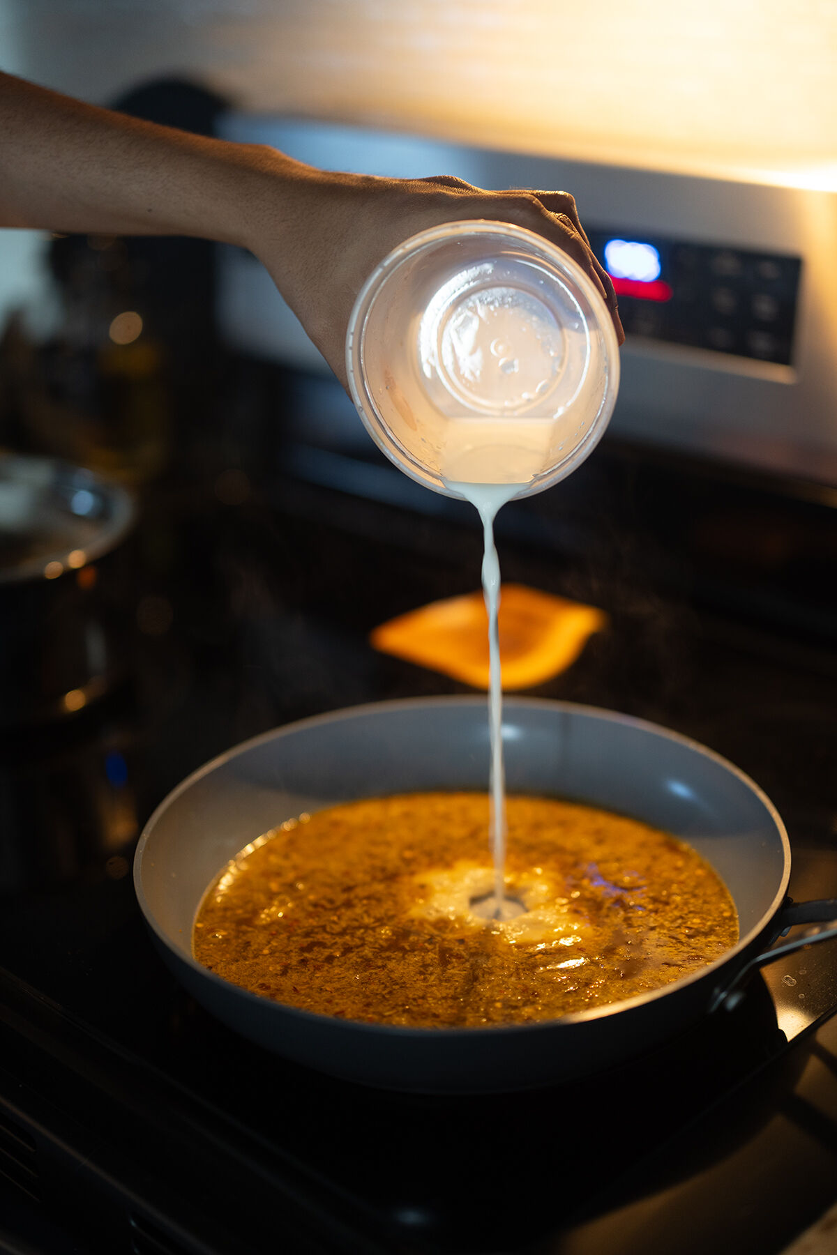 Step 3A for Orange Tofu Recipe