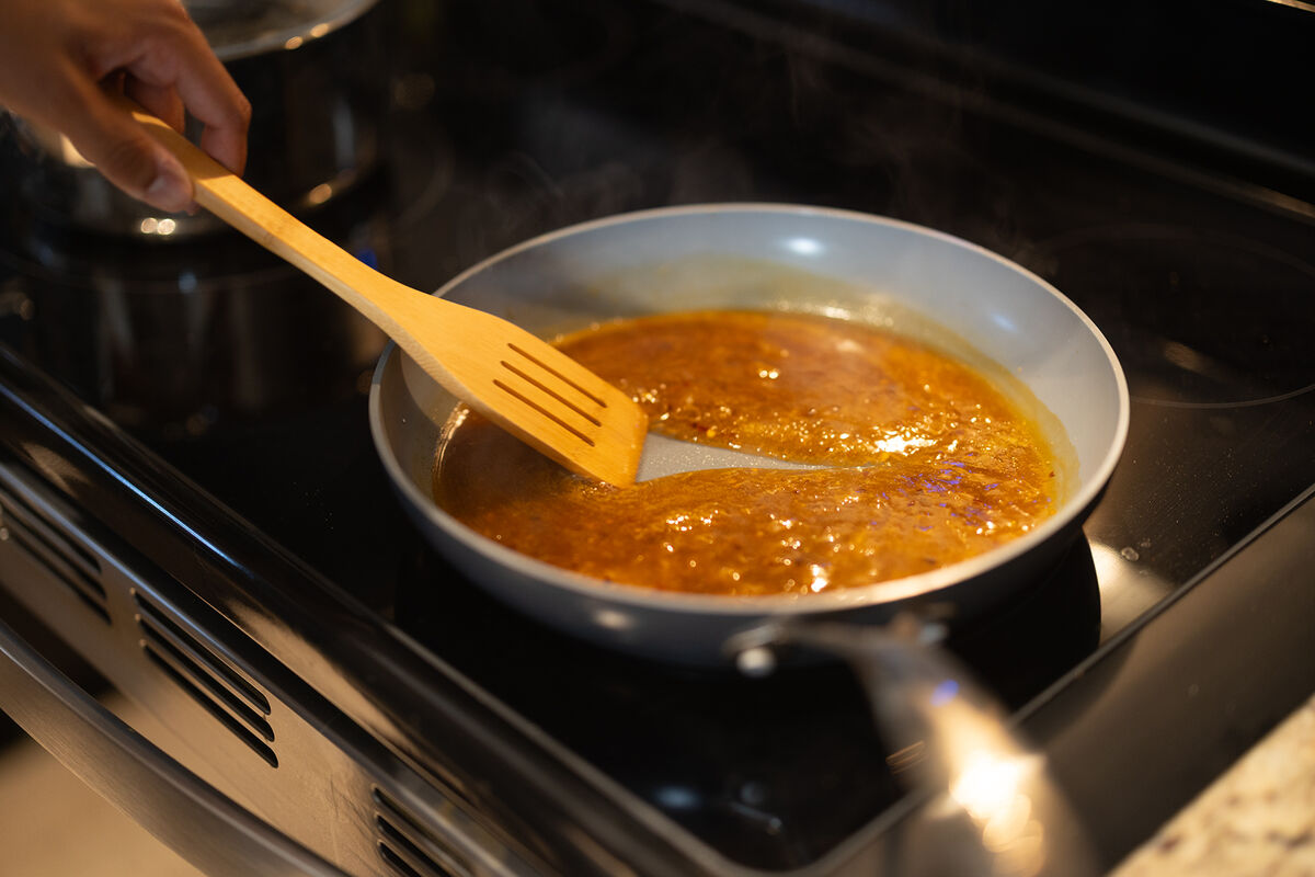 Step 3B for Orange Tofu Recipe