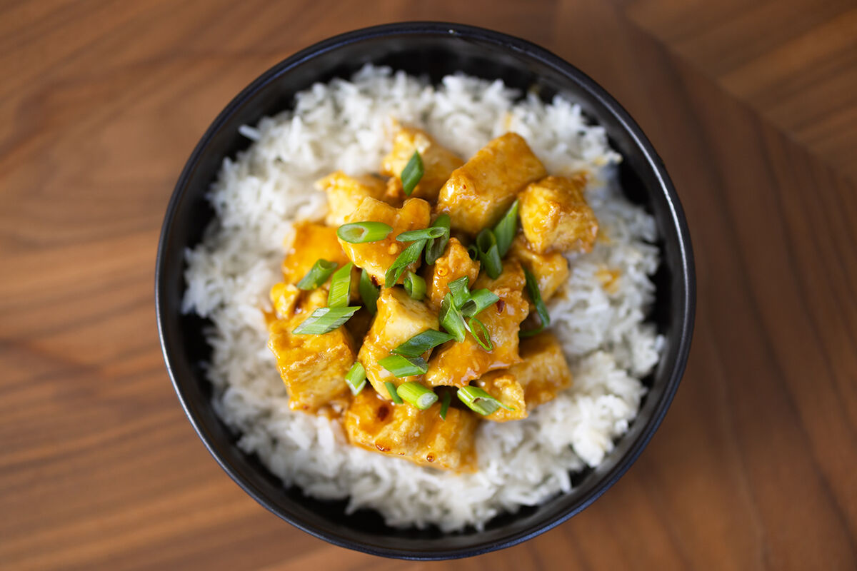 Step 4C for Orange Tofu